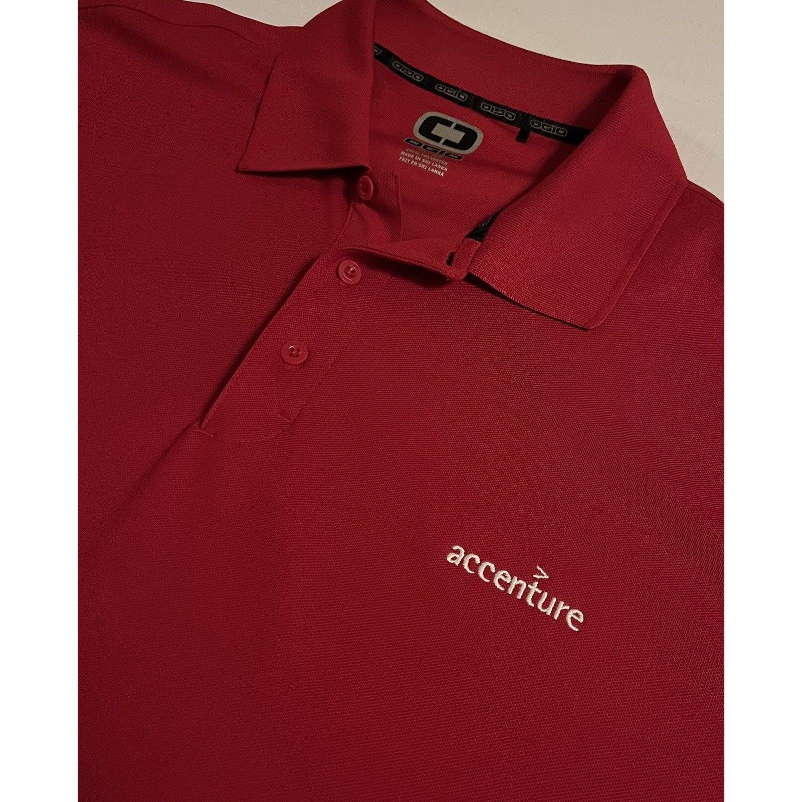 Accenture Technology Golf Polo Shirt 2xl Employee Pga Tour Sponsor Match Play